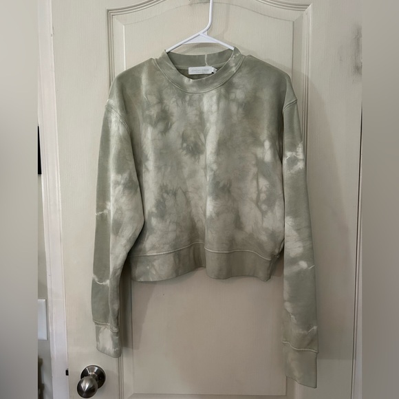 Jonathan Simkhai Tops - 🌟 HP 🌟 NWT Jonathan Simkhai Eucalyptus Tie-Dye Sweatshirt